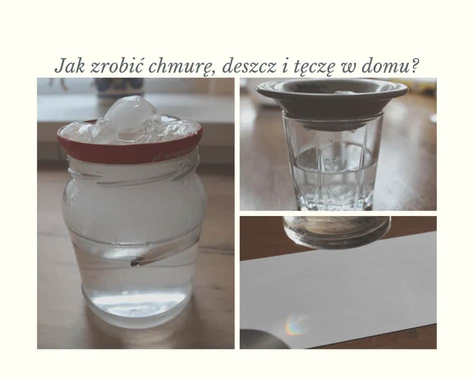 Jak powstaje deszcz? Zrób własny w słoiku! Przewodnik dla dzieci